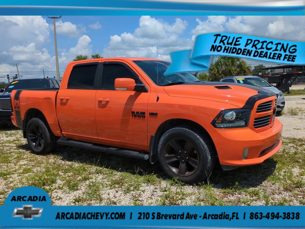 Used 2017 Ram 1500 Sport Sport 4x4 Crew Cab 57 Box