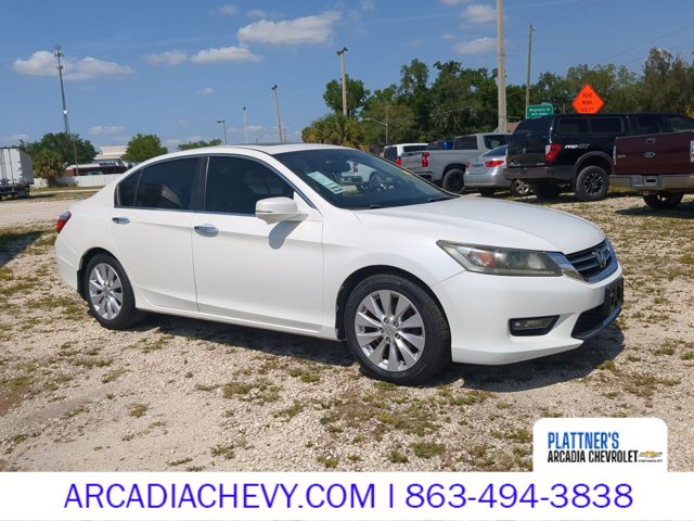 Used 2014 Honda Accord EX-L with VIN 1HGCR2F88EA054810 for sale in Chiefland, FL