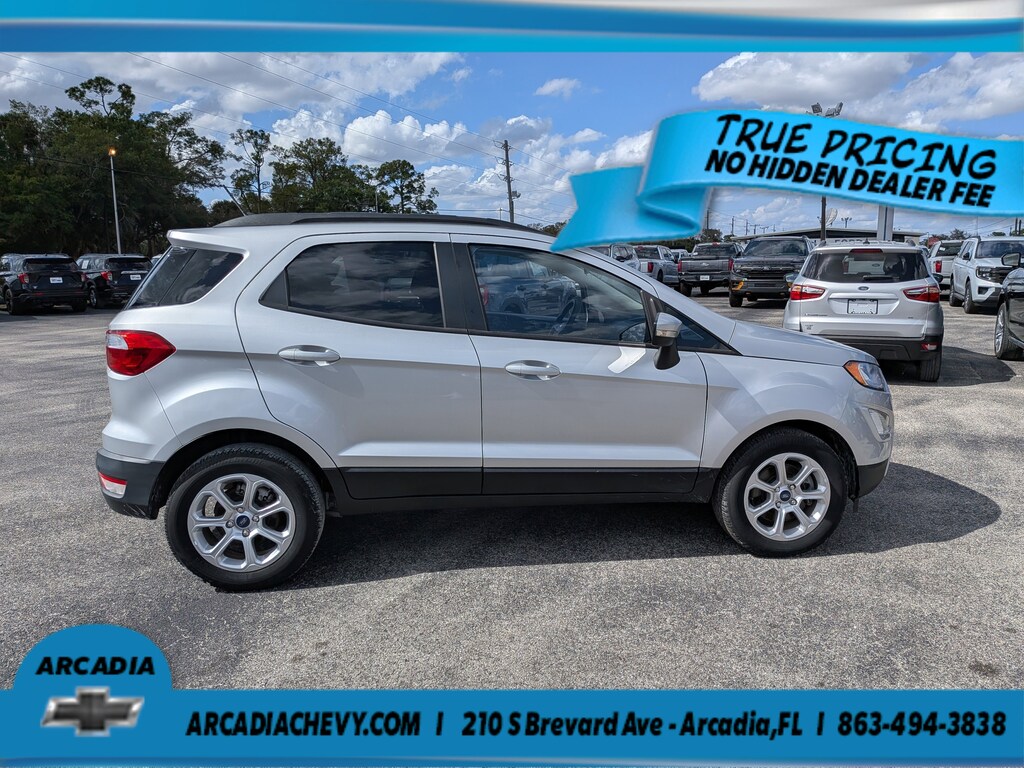 Used 2021 Ford EcoSport SE SE FWD
