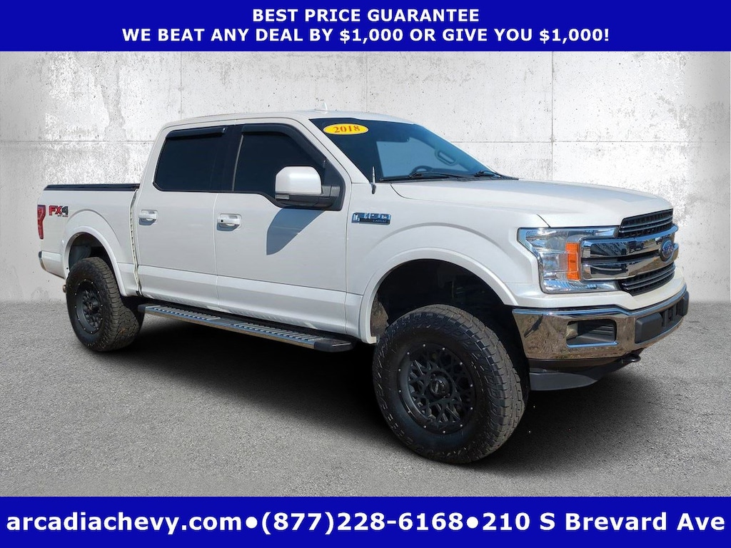Used 2018 Ford F-150 LARIAT LARIAT 4WD SuperCrew 5.5 Box