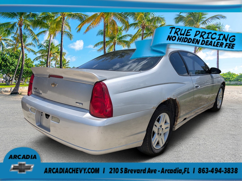 Used 2007 Chevrolet Monte Carlo LT Coupe