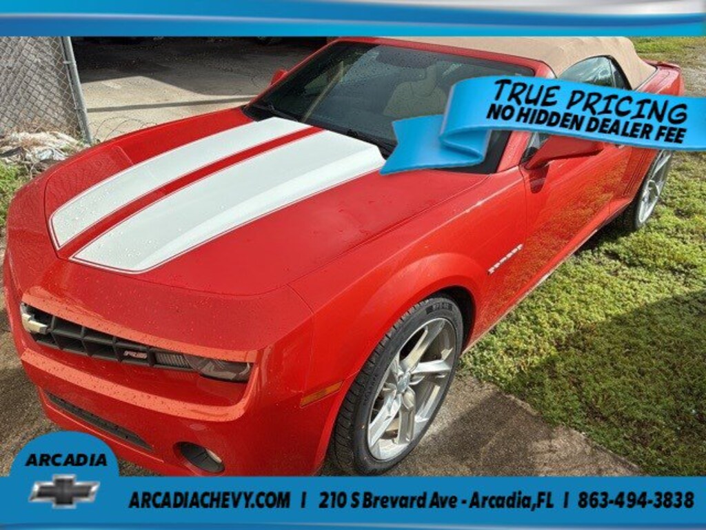 Used 2011 Chevrolet Camaro 2LT Convertible