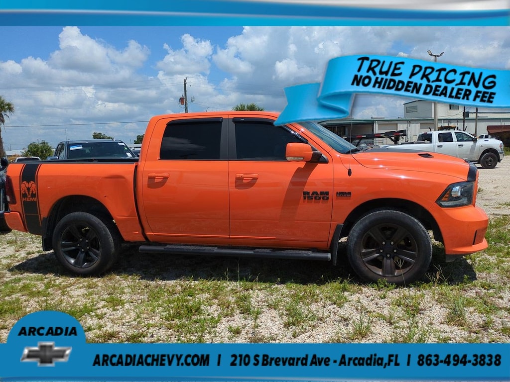 Used 2017 Ram 1500 Sport Sport 4x4 Crew Cab 57 Box