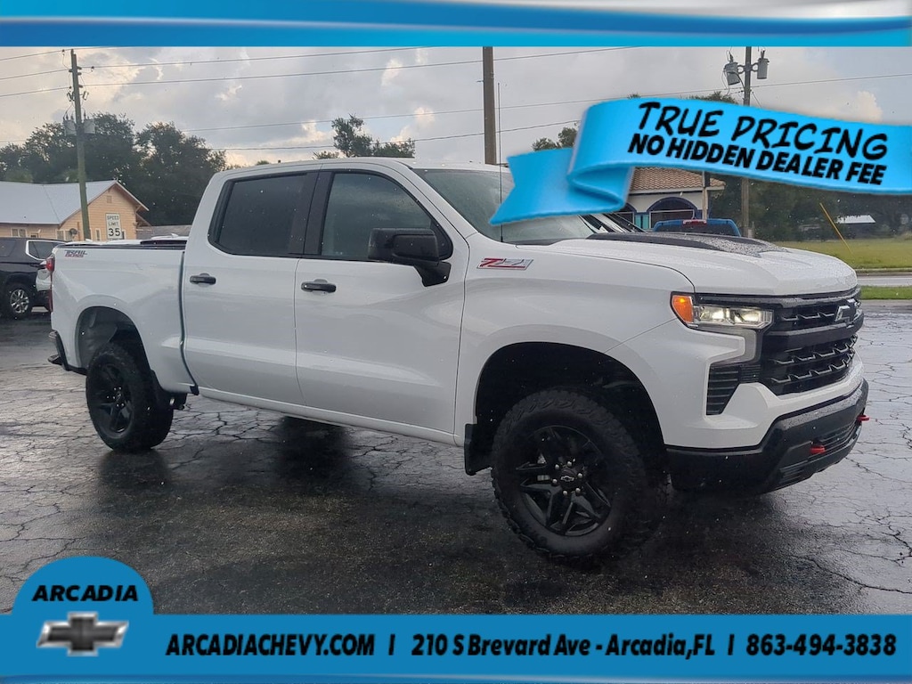 Used 2024 Chevrolet Silverado 1500 LT Trail Boss 4WD Crew Cab 147 LT Trail Boss