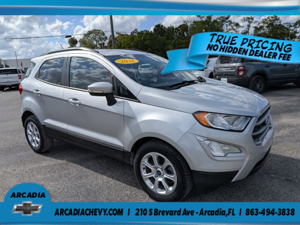 Used 2021 Ford EcoSport SE SE FWD
