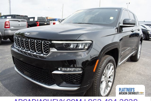 Used 2023 Jeep Grand Cherokee Summit with VIN 1C4RJGEG7PC546287 for sale in Labelle, FL