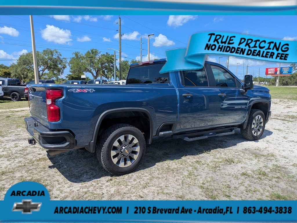 Used 2024 Chevrolet Silverado 2500HD Custom 4WD Crew Cab 159 Custom