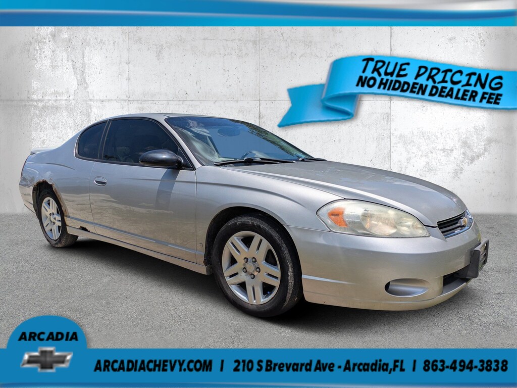 Used 2007 Chevrolet Monte Carlo LT Coupe
