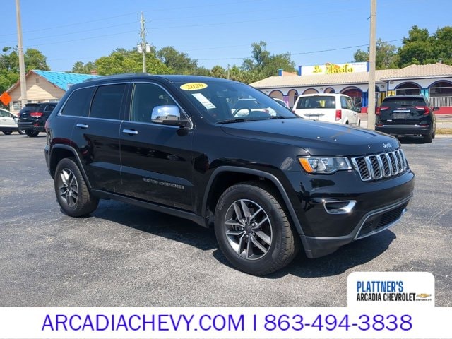 Used 2020 Jeep Grand Cherokee Limited with VIN 1C4RJEBG8LC429109 for sale in Chiefland, FL