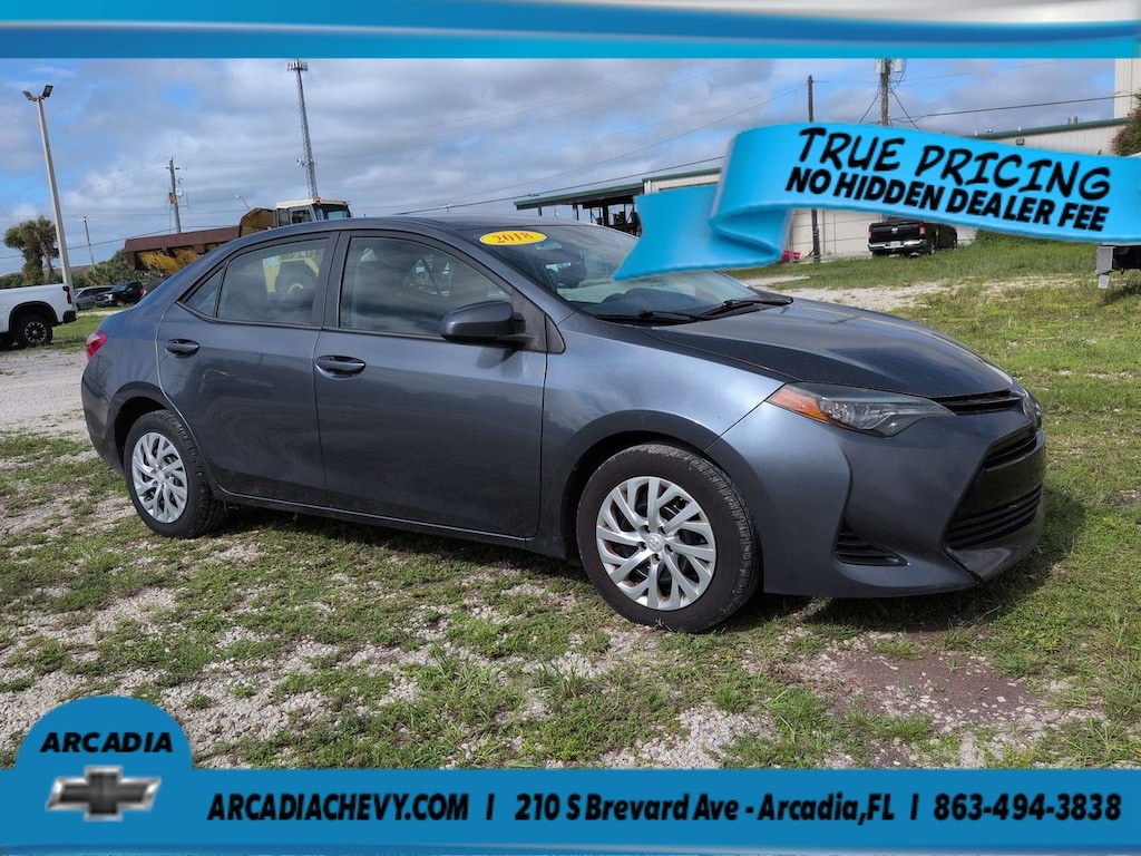 Used 2018 Toyota Corolla L L CVT