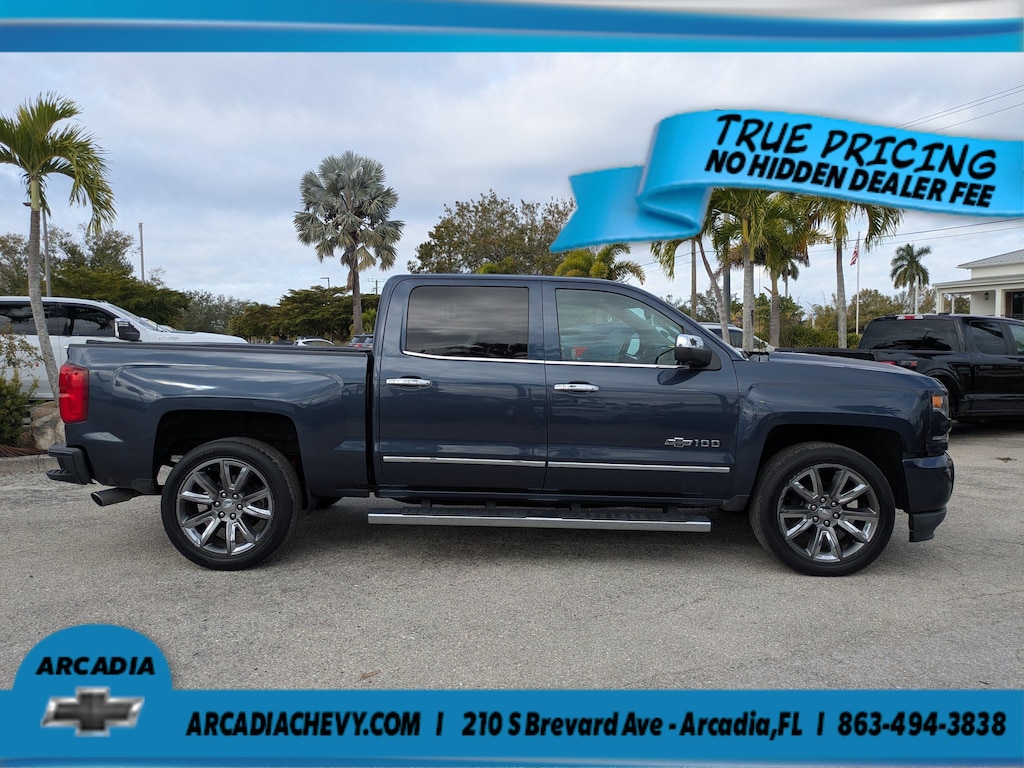 Used 2018 Chevrolet Silverado 1500 LTZ 4WD Crew Cab 143.5 LTZ w/2LZ