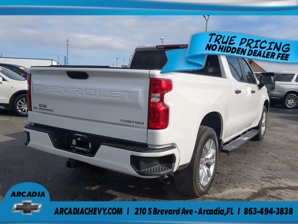 Used 2024 Chevrolet Silverado 1500 Custom 2WD Crew Cab 147 Custom