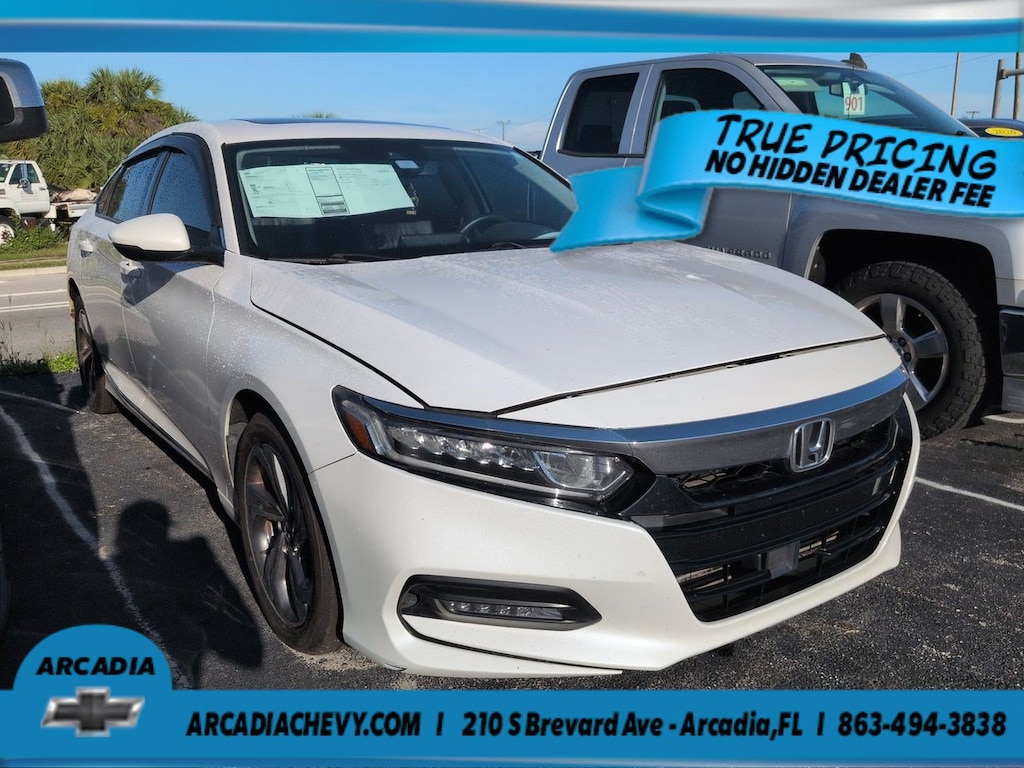 Used 2018 Honda Accord Sedan EX-L 1.5T EX-L 1.5T CVT