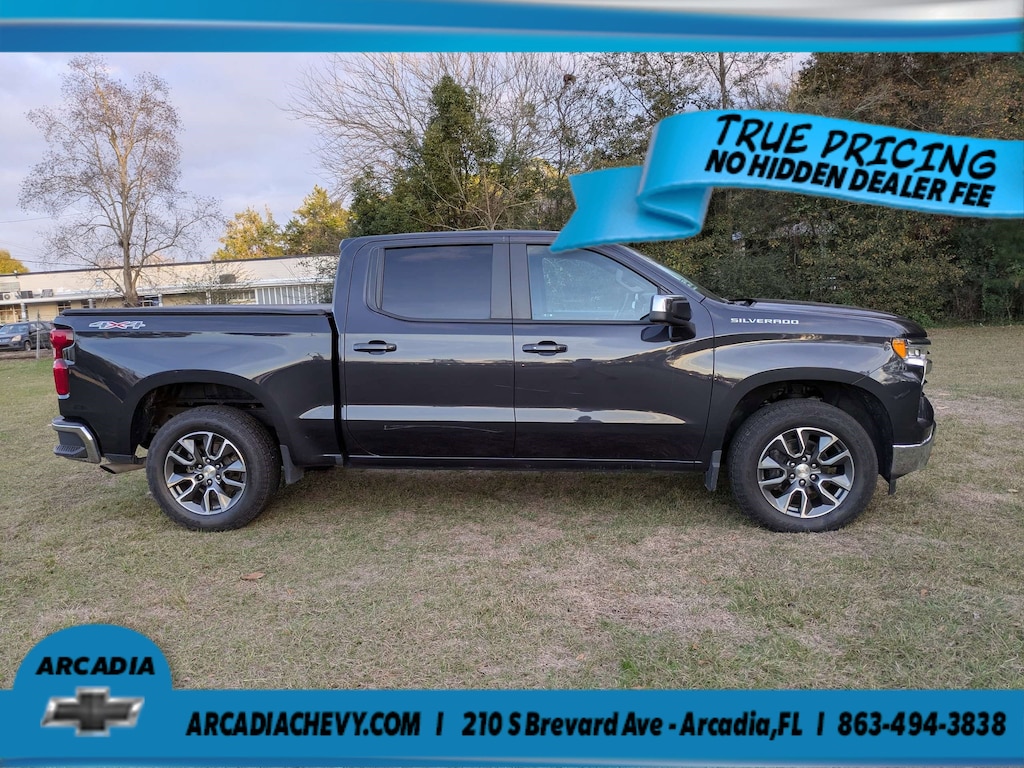 Used 2024 Chevrolet Silverado 1500 LT 4WD Crew Cab 147 LT w/2FL