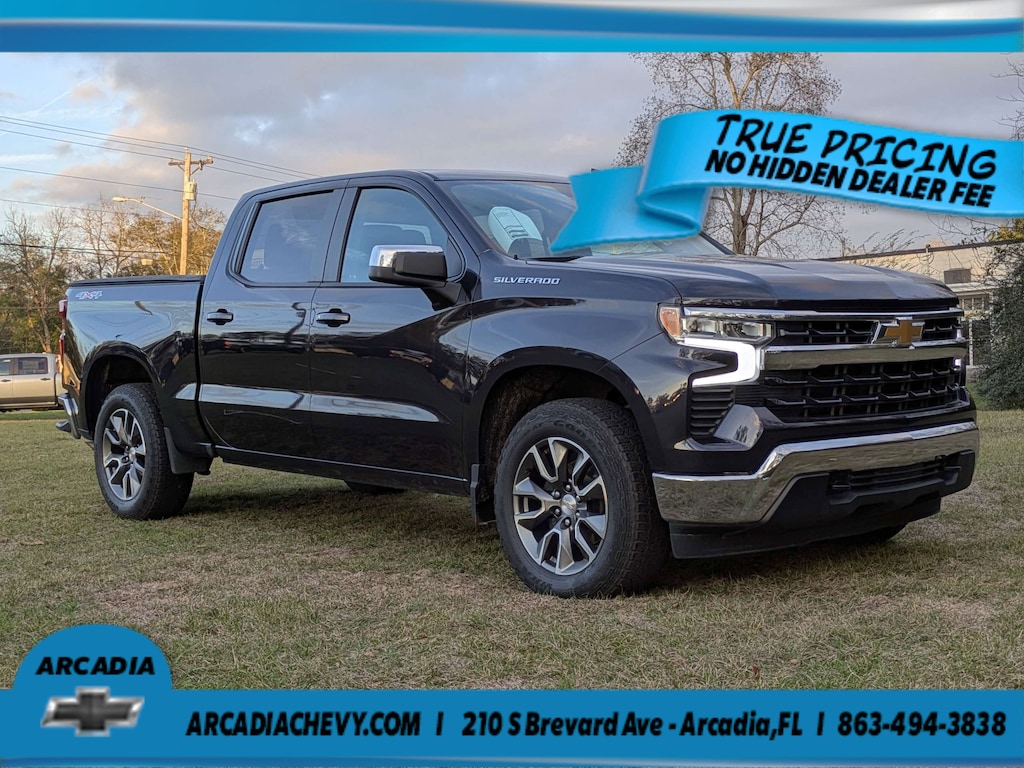 Used 2024 Chevrolet Silverado 1500 LT 4WD Crew Cab 147 LT w/2FL