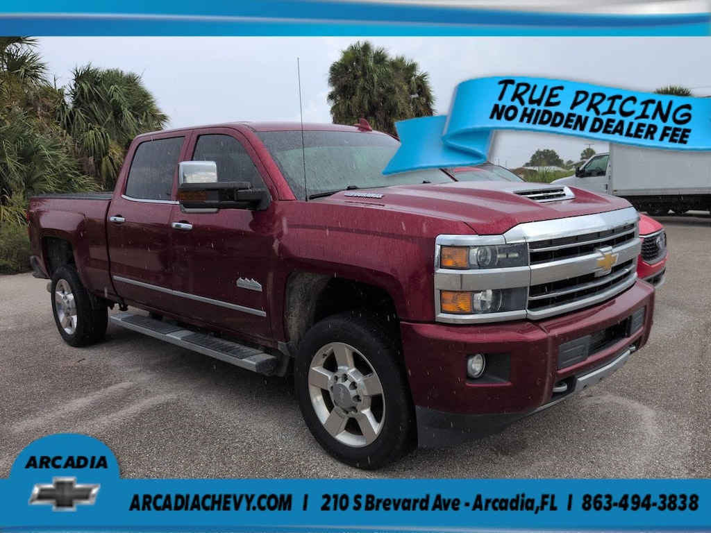 Used 2019 Chevrolet Silverado 2500HD High Country 4WD Crew Cab 153.7 High Country
