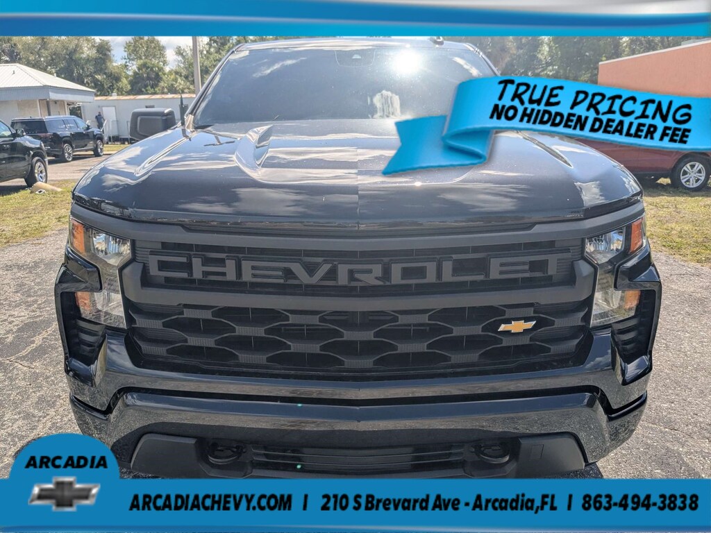 Used 2023 Chevrolet Silverado 1500 Custom 2WD Crew Cab 147 Custom