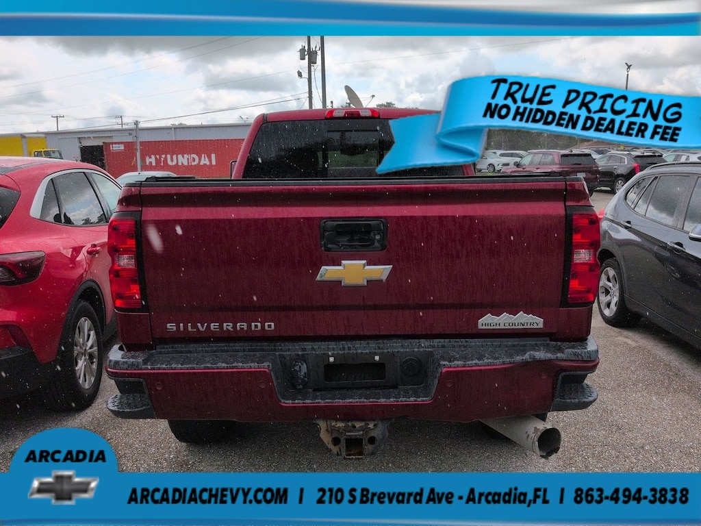 Used 2019 Chevrolet Silverado 2500HD High Country 4WD Crew Cab 153.7 High Country