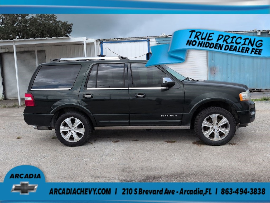 Used 2016 Ford Expedition Platinum 4WD Platinum