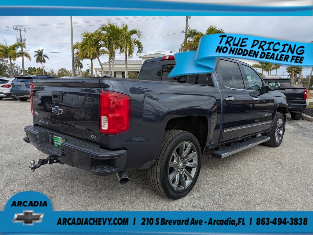 Used 2018 Chevrolet Silverado 1500 LTZ 4WD Crew Cab 143.5 LTZ w/2LZ