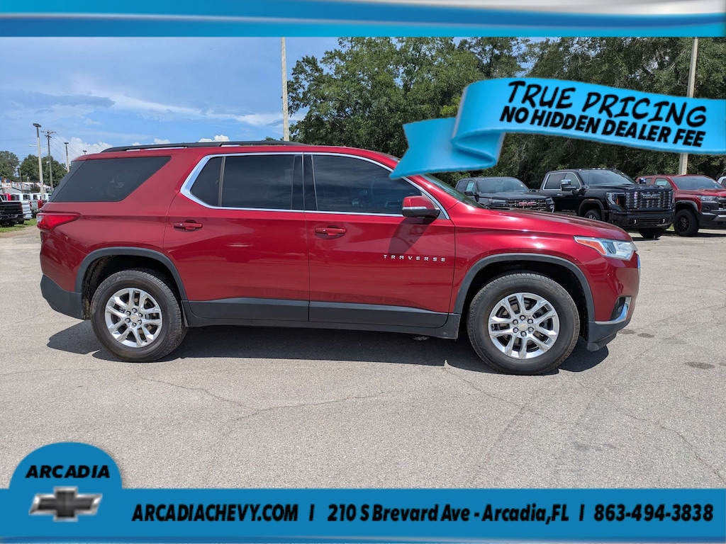 Used 2021 Chevrolet Traverse LT Cloth FWD LT Cloth w/1LT