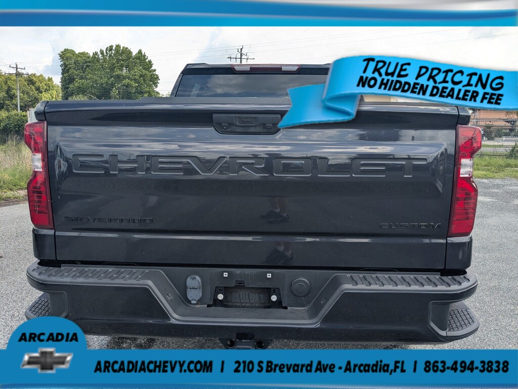 Used 2023 Chevrolet Silverado 1500 Custom 2WD Crew Cab 147 Custom