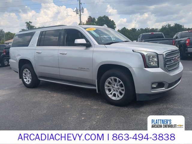 Used 2015 GMC Yukon XL SLT with VIN 1GKS2HKC6FR660674 for sale in Chiefland, FL