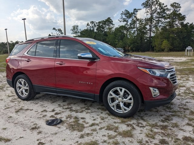 Used 2020 Chevrolet Equinox Premier with VIN 2GNAXNEV9L6262815 for sale in Chiefland, FL