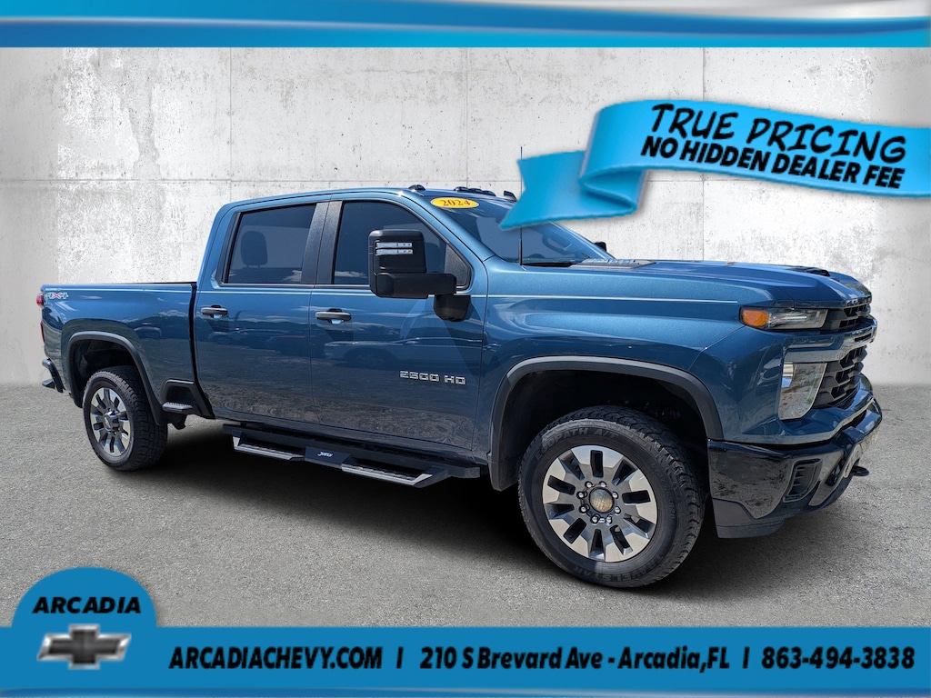 Used 2024 Chevrolet Silverado 2500HD Custom 4WD Crew Cab 159 Custom