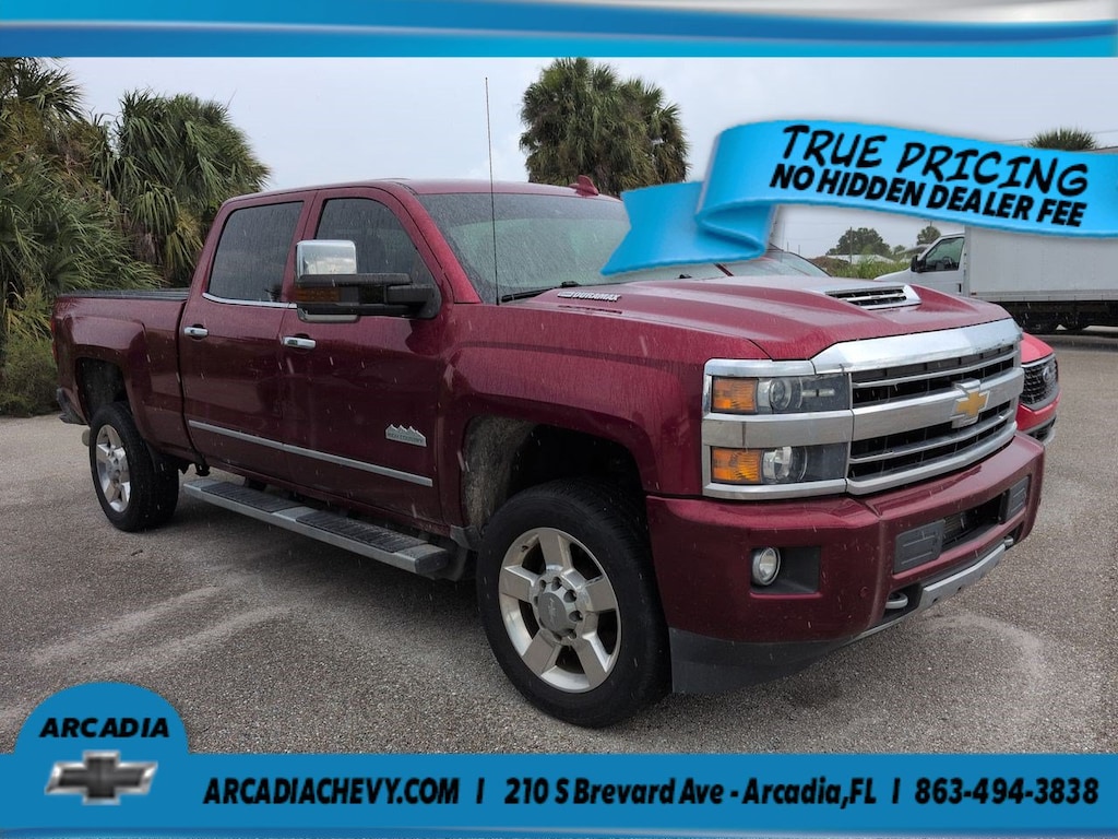 Used 2019 Chevrolet Silverado 2500HD High Country 4WD Crew Cab 153.7 High Country