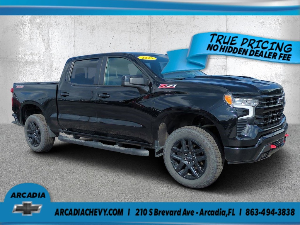 Used 2025 Chevrolet Silverado 1500 LT Trail Boss 4WD Crew Cab 147 LT Trail Boss