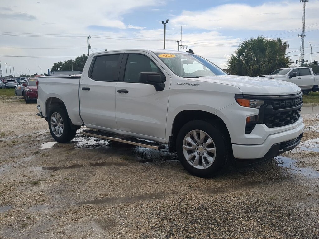 Used 2022 Chevrolet Silverado 1500 Custom 2WD Crew Cab 147 Custom