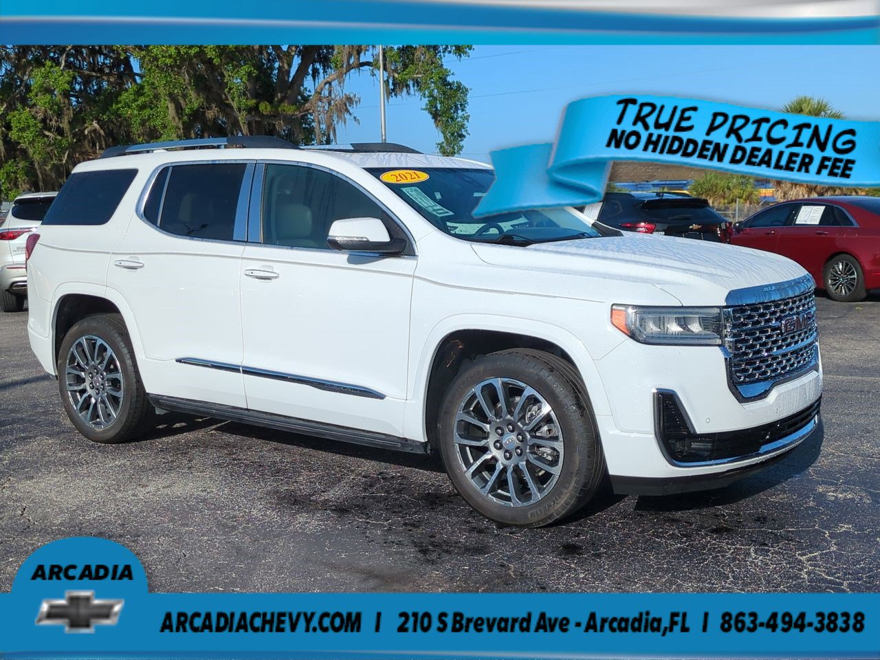 Used 2021 GMC Acadia Denali FWD Denali
