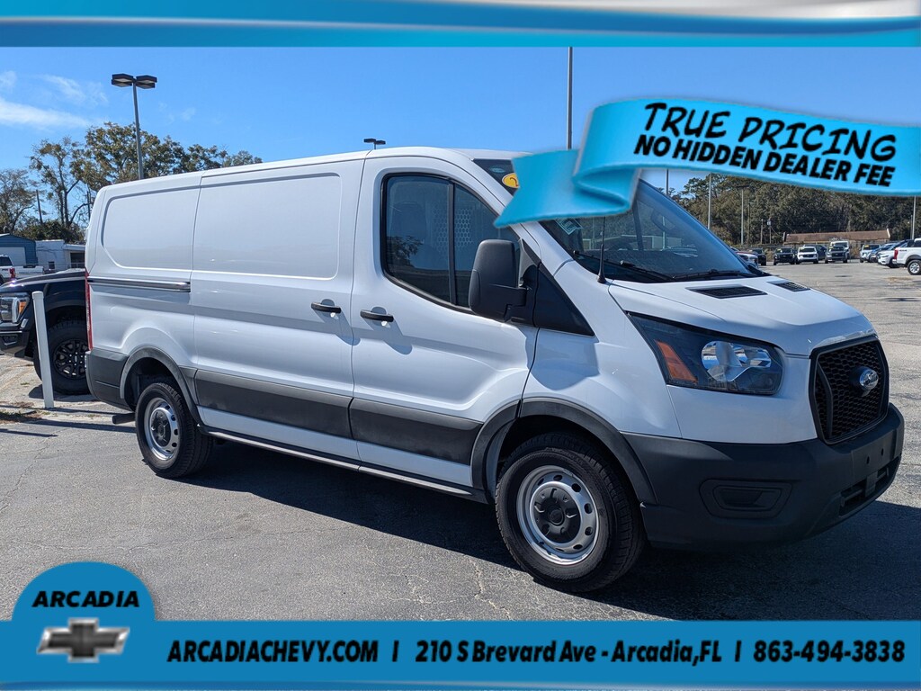Used 2024 Ford Transit Cargo Van 130 RWD T-150 130 Low Rf 8670 GVWR RWD