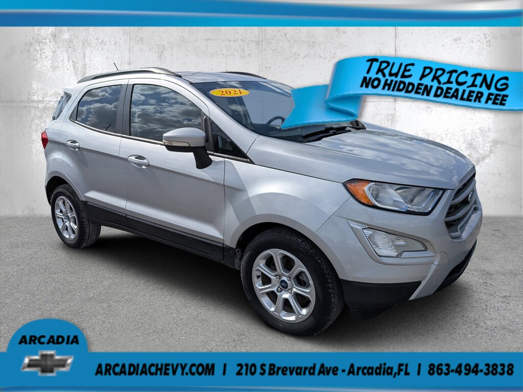 Used 2021 Ford EcoSport SE SE FWD