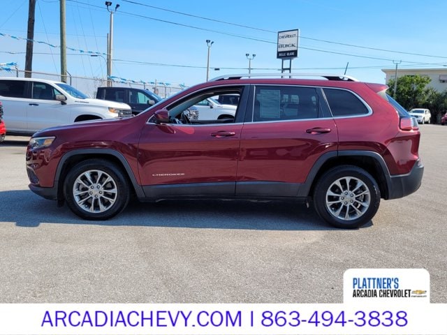 Used 2019 Jeep Cherokee Latitude Plus with VIN 1C4PJLLB8KD262578 for sale in Labelle, FL