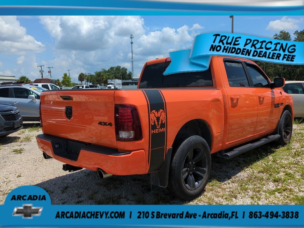 Used 2017 Ram 1500 Sport Sport 4x4 Crew Cab 57 Box