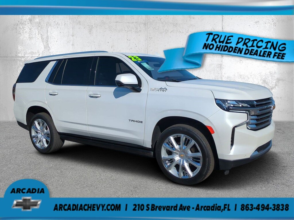 Used 2023 Chevrolet Tahoe High Country 4WD High Country