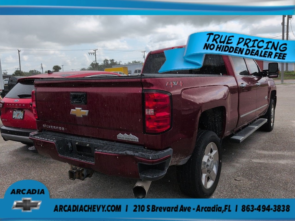 Used 2019 Chevrolet Silverado 2500HD High Country 4WD Crew Cab 153.7 High Country