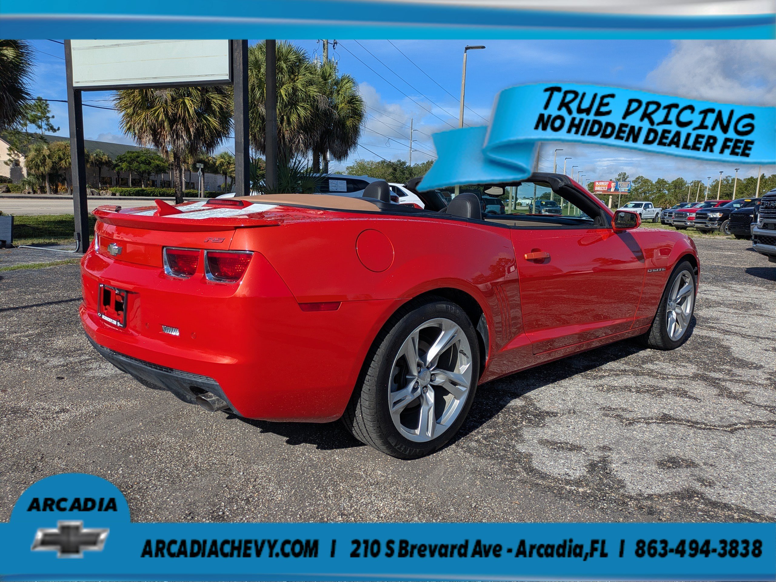Used 2011 Chevrolet Camaro 2LT Convertible