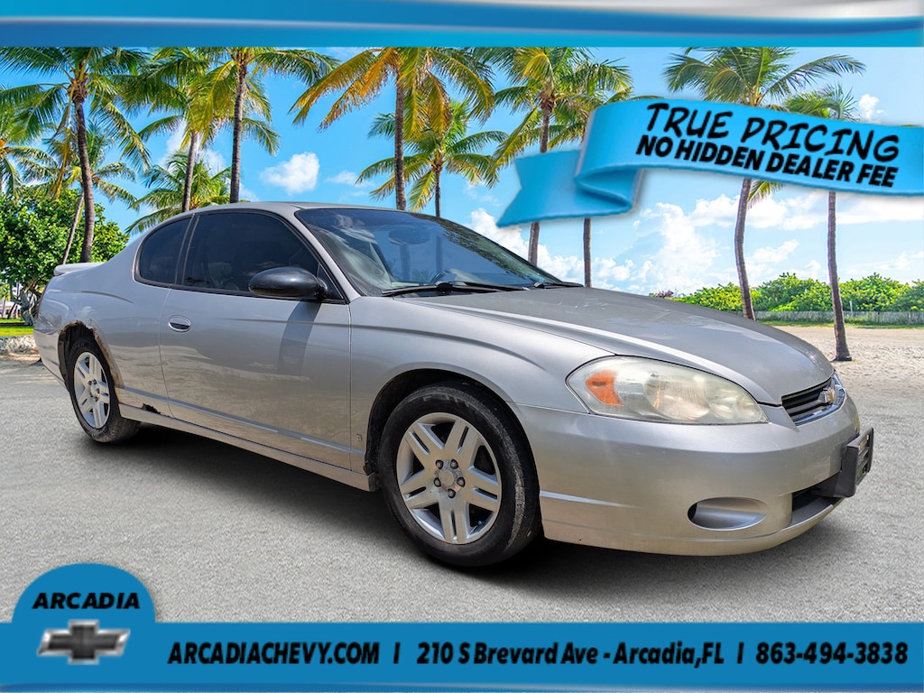 Used 2007 Chevrolet Monte Carlo LT Coupe