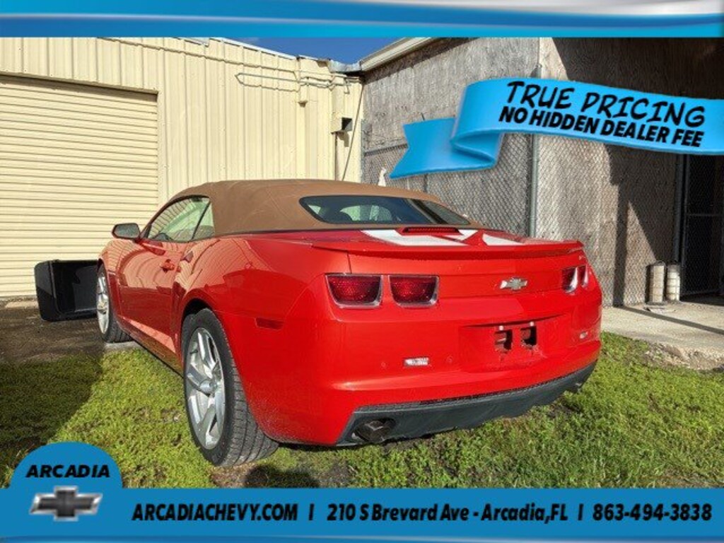 Used 2011 Chevrolet Camaro 2LT Convertible