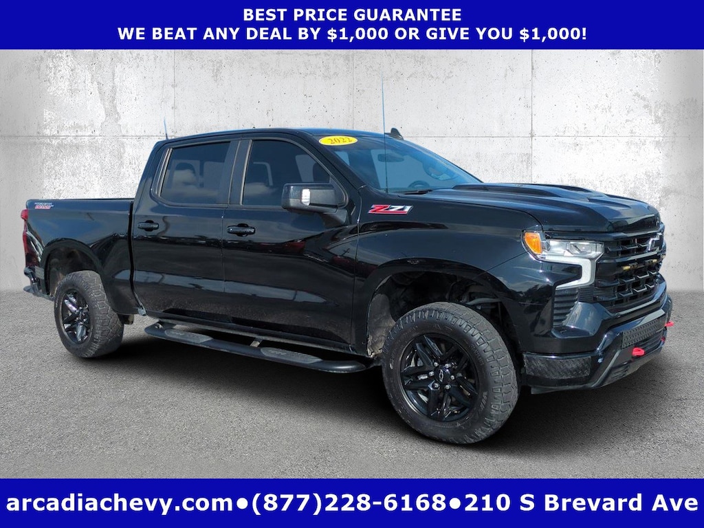 Used 2022 Chevrolet Silverado 1500 LT Trail Boss 4WD Crew Cab 147 LT Trail Boss