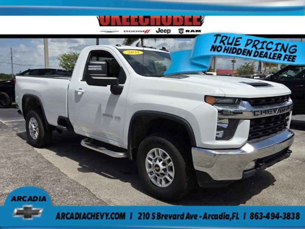 Used 2021 Chevrolet Silverado 2500HD LT 2WD Reg Cab 142 LT