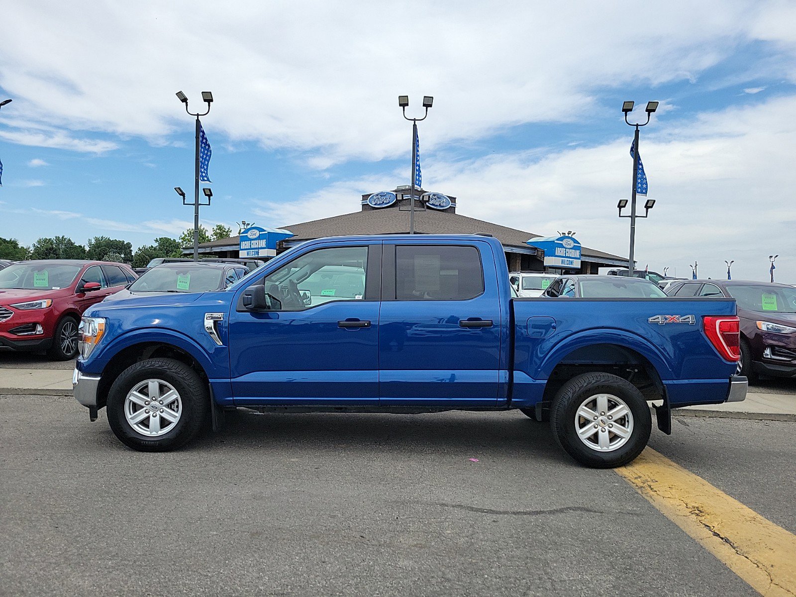 Certified 2022 Ford F-150 XLT with VIN 1FTFW1E80NKD66372 for sale in Billings, MT