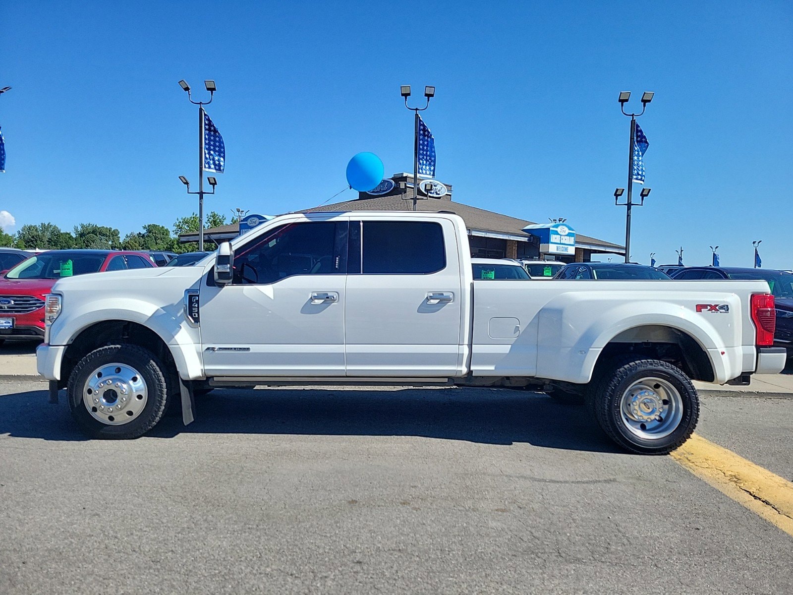 Certified 2022 Ford F-450 Super Duty Limited with VIN 1FT8W4DT1NEE57598 for sale in Billings, MT