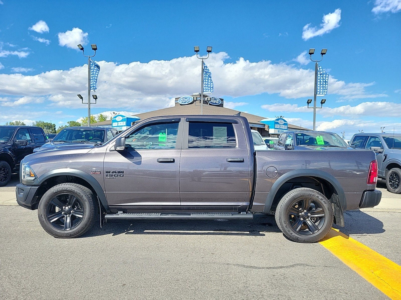 Certified 2022 RAM Ram 1500 Classic Warlock with VIN 1C6RR7LT8NS155412 for sale in Billings, MT