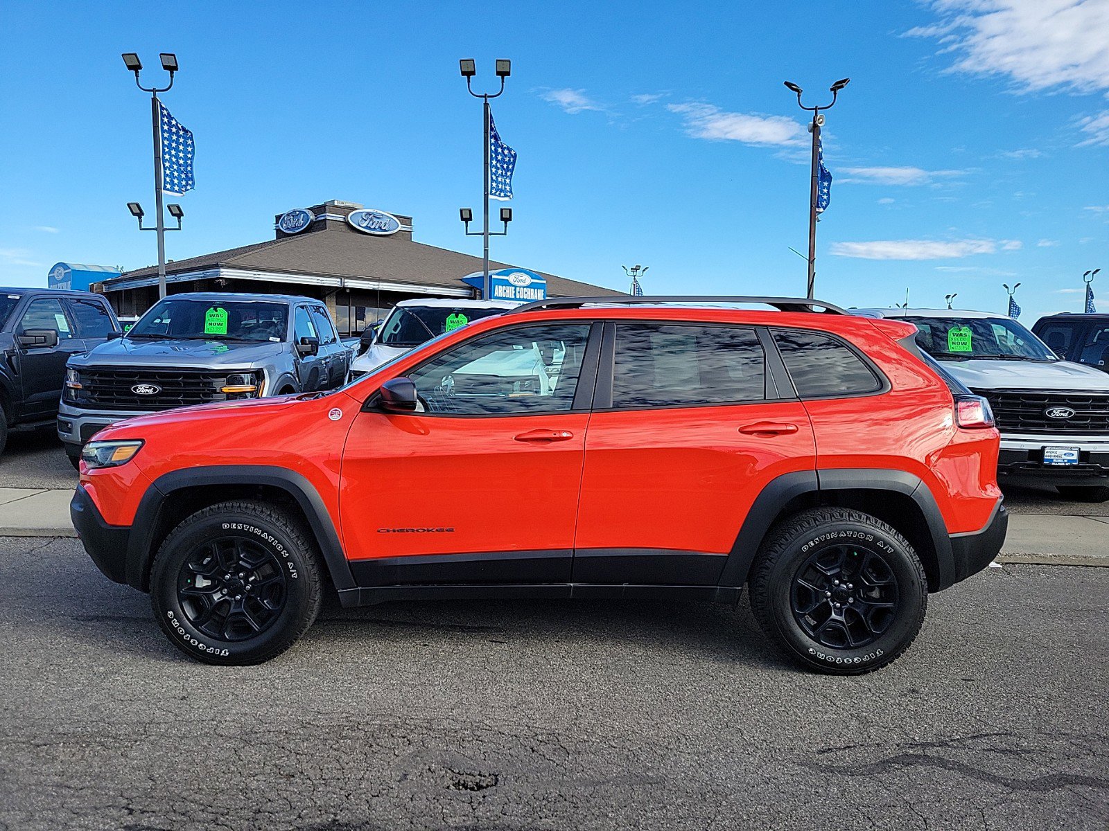 Certified 2021 Jeep Cherokee Trailhawk with VIN 1C4PJMBX3MD170798 for sale in Billings, MT