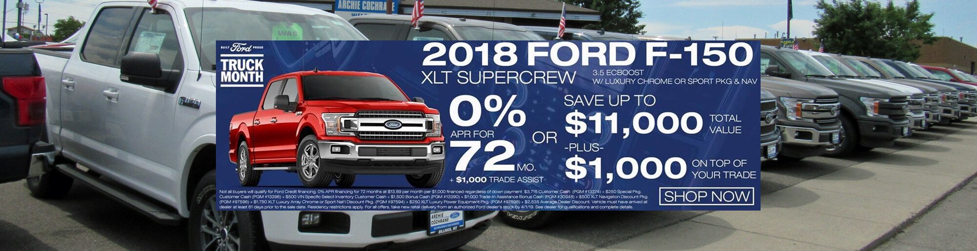 Archie Cochrane Ford Ford Dealership in Billings MT