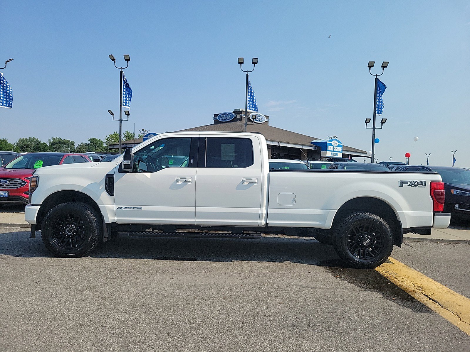 Certified 2021 Ford F-250 Super Duty Lariat with VIN 1FT7W2BT3MED63367 for sale in Billings, MT